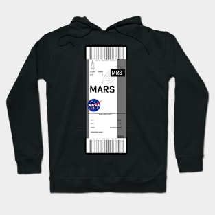 Boarding pass for Mars Hoodie